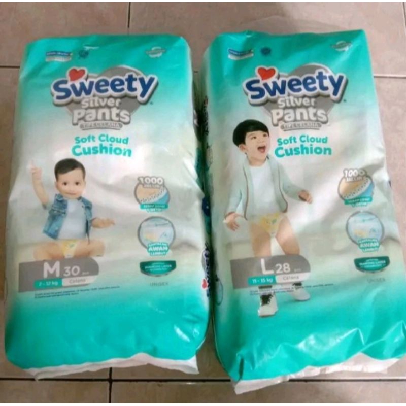 Sweety Silver Pants M30, Sweety Silver Pants L28