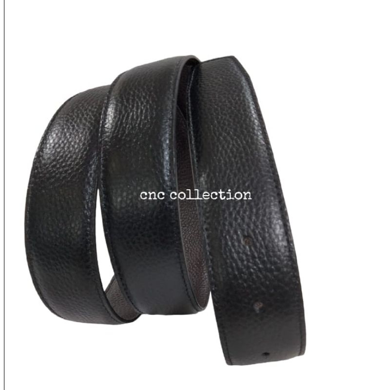 Tali Sabuk Kulit Asli Model Lubang