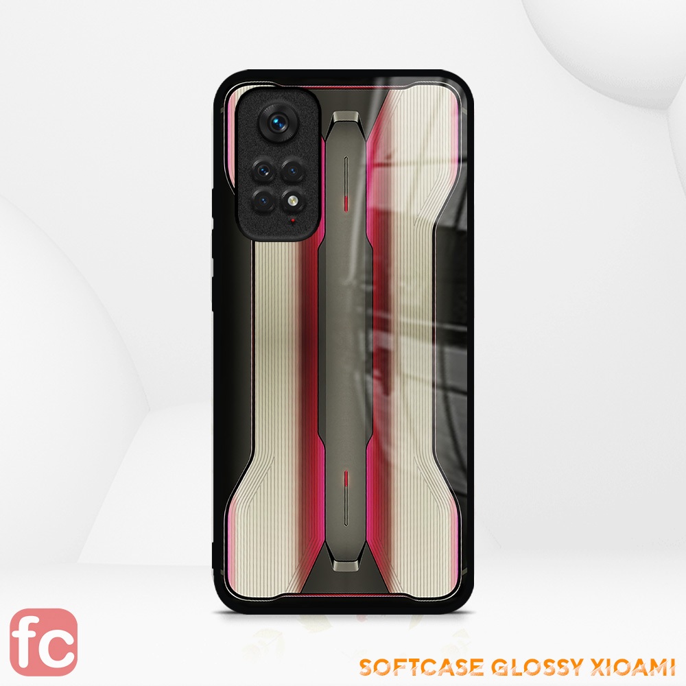 Softcase Glossy Xiaomi Redmi Note 10 12 Pro 4G | 11 11PRO 4G 5G [FR80] Casing Kilau HP Redmi Note 11