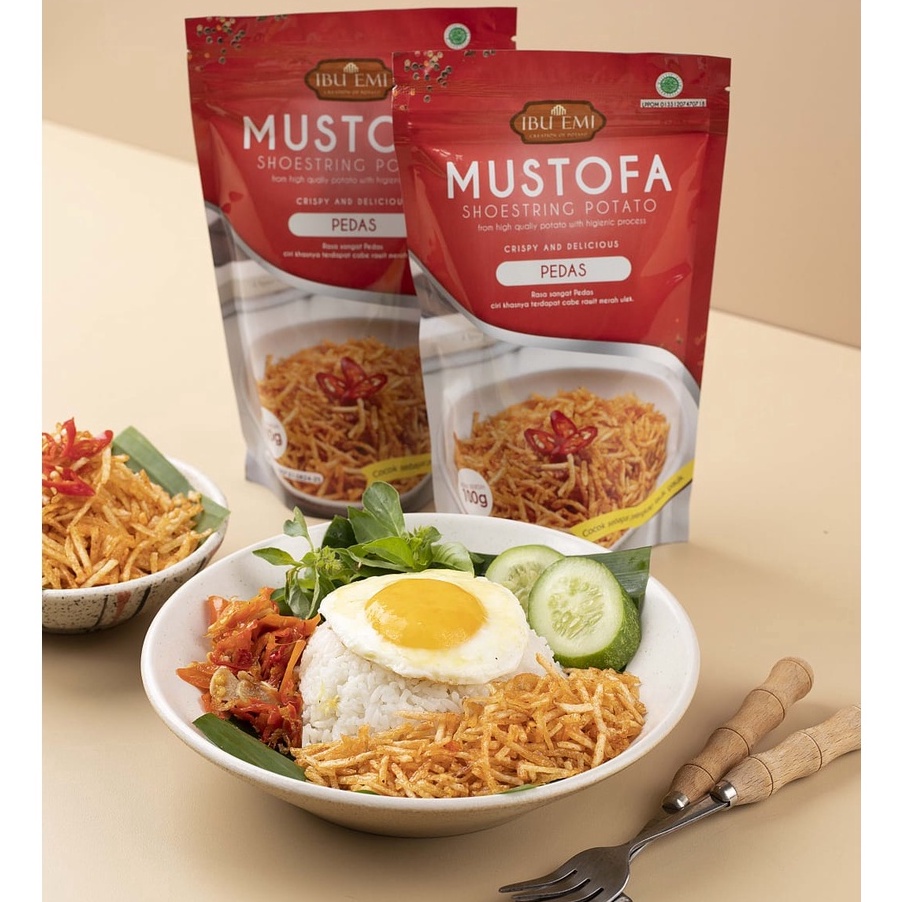 

READY STOK KENTANG MUSTOFA IBU EMI 125grKERING KENTANG