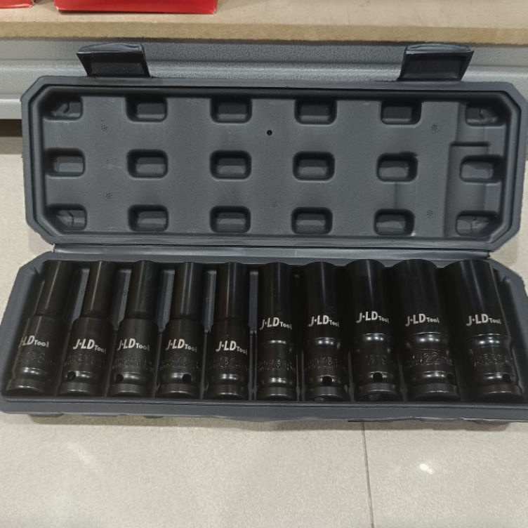 JLD MATA SOK IMPACT 1PCS 824MM MATA SOK IMPACT PANJANG CRV  Stok Banyak