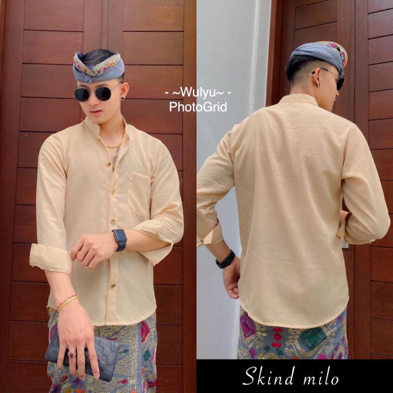 Kemeja bali dewasa/ Baju adat bali pria