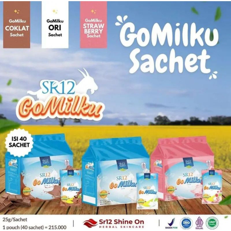 

Gomilku Sachet Go Milku SR12 Saset Kemasan Ekonomis 1Kg Mudah Dibawa Kemana Mana Susu Kambing Etawa Bubuk Penambah Nafsu Makan Penguat Tulang dan Sendi Menyehatkan Pernafasan dan Pencernaan Menambah Berat Badan