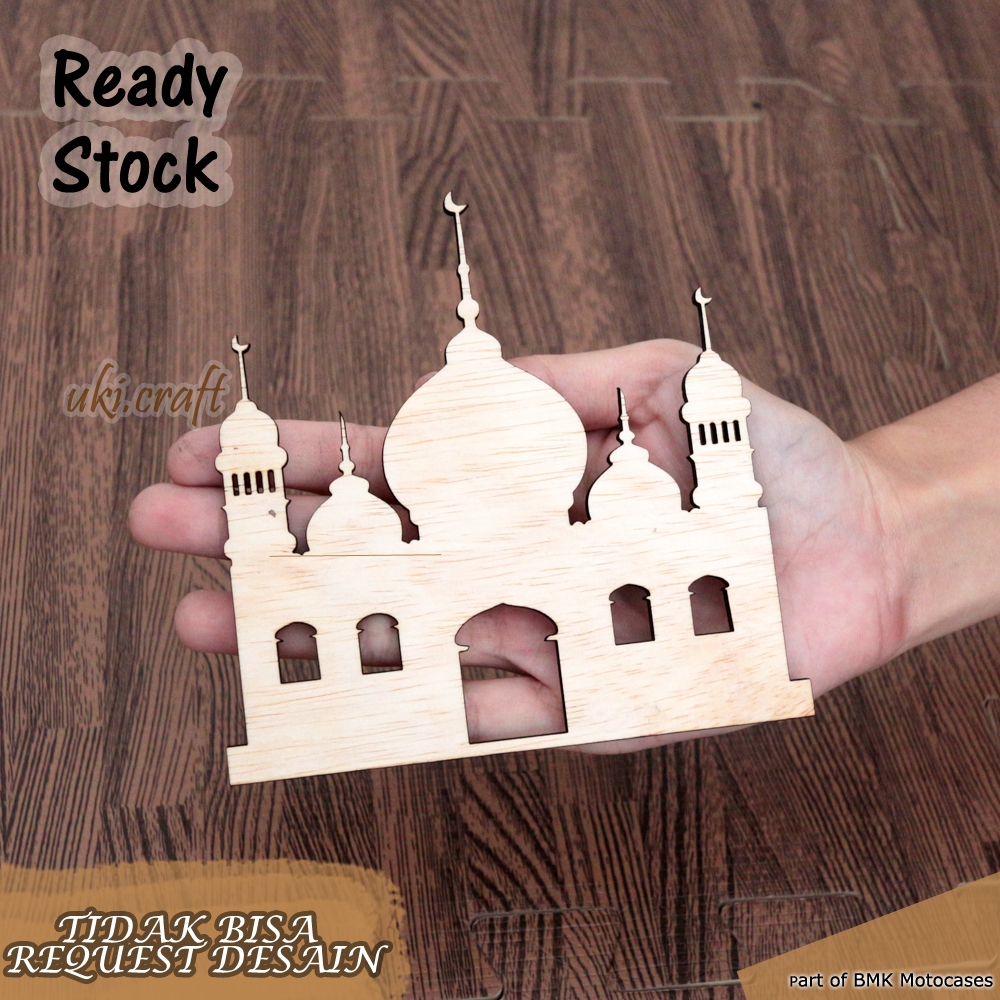 Bentuk Masjid Bahan Plywood Dekorasi Mahar