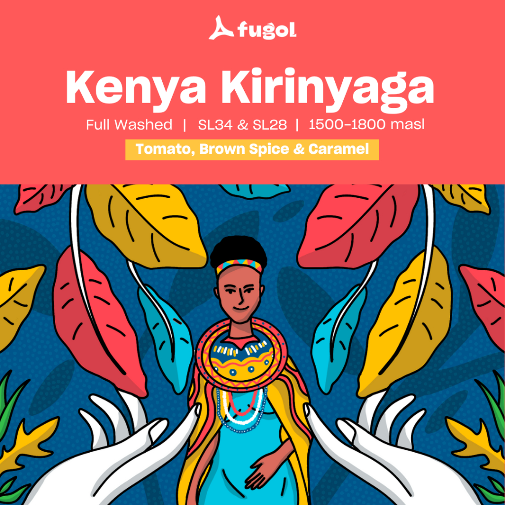 

Kopi Arabika KENYA KIRINYAGA (1 KG) Single Origin Specialty Coffee Arabica Beans