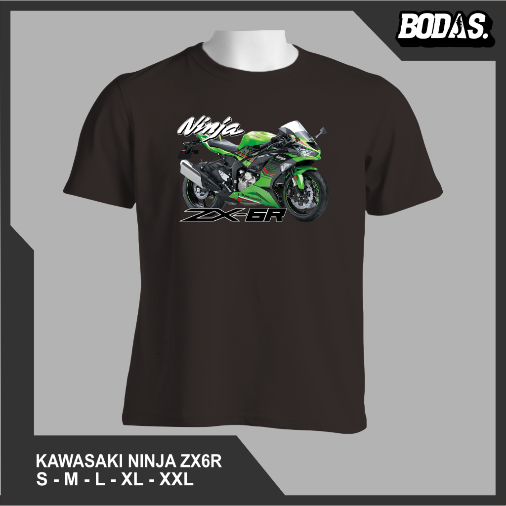 KAOS DISTRO OTOMOTIF MOTOR KAWASAKI  NINJA ZX6R