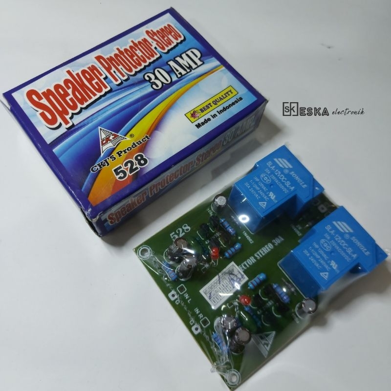KIT DRIVER POWER AMPLIFIER SPEAKER PROTECTOR STREO 30 AMPER KIT 528 CKJ