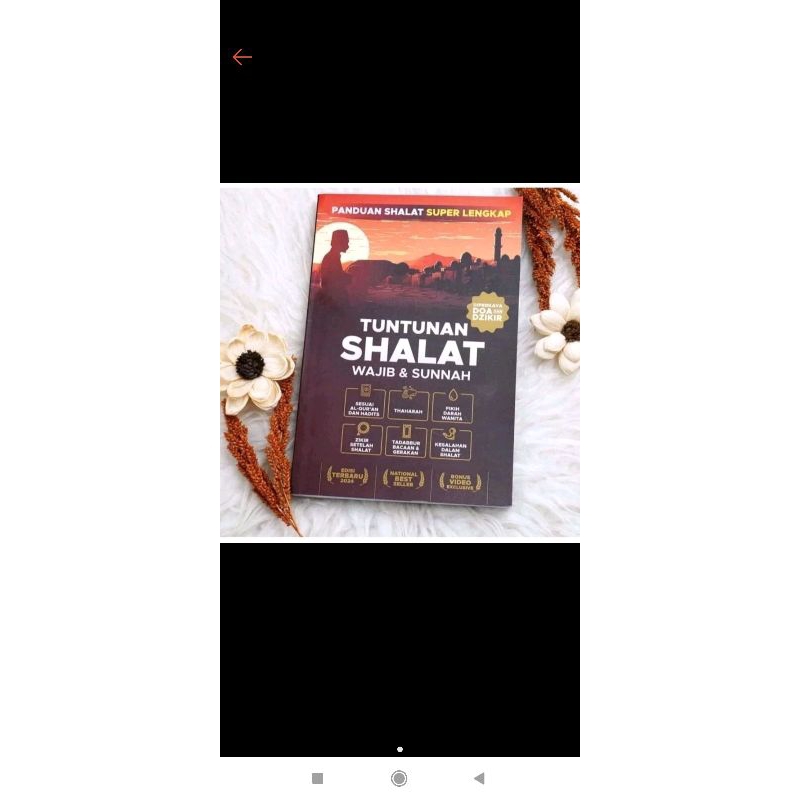 

BUKU PANDUAN SUPER LENGKAP TUNTUNAN SHALAT WAJIB DAN SUNNAH sesuai ajaran RASULULLAH SAW