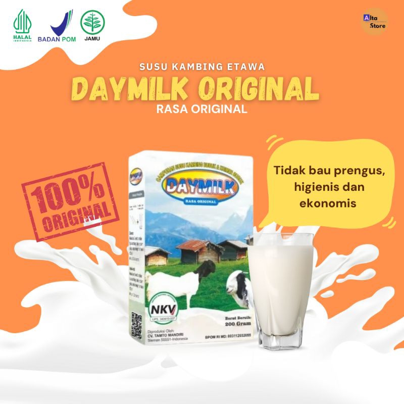 

Susu Kambing Etawa Daymilk 3X Lebih Cepat Menyembuhkan Nyeri Sendi Osteoporosis Rematik Asam Urat 100% Original