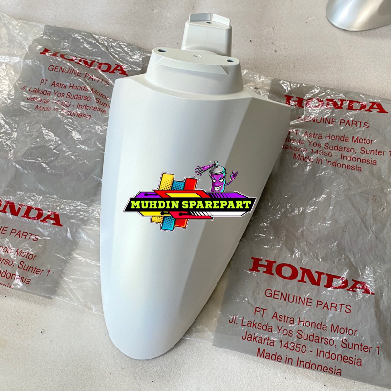Spakbor Depan Scoopy new K2F 2021 Sampai 2025 K2F Putih doff original