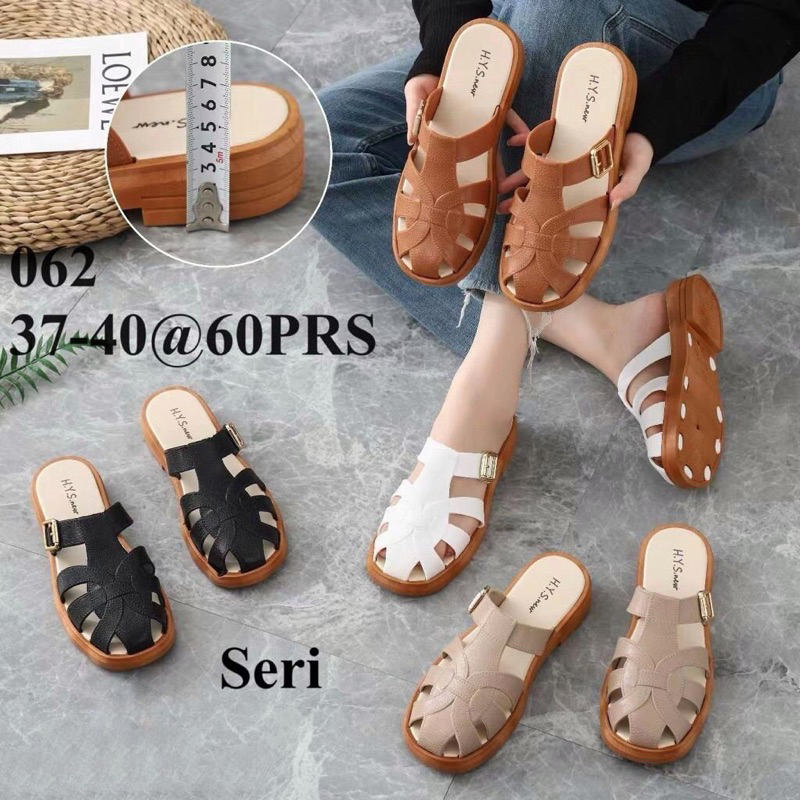 SANDAL KARET WANITA IMPORT H.Y.S 062