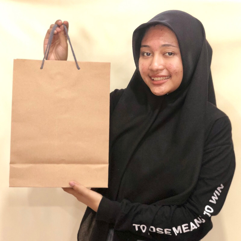 

Tas Kado Paperbag besar hitam coklat polos Paper Bag Besar Jumbo party kuy