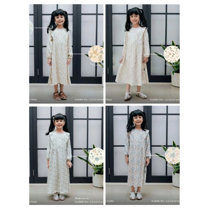 LITTLE PALMERHAUS ARRINA GAMIS /GAMIS ANAK PEREMPUAN