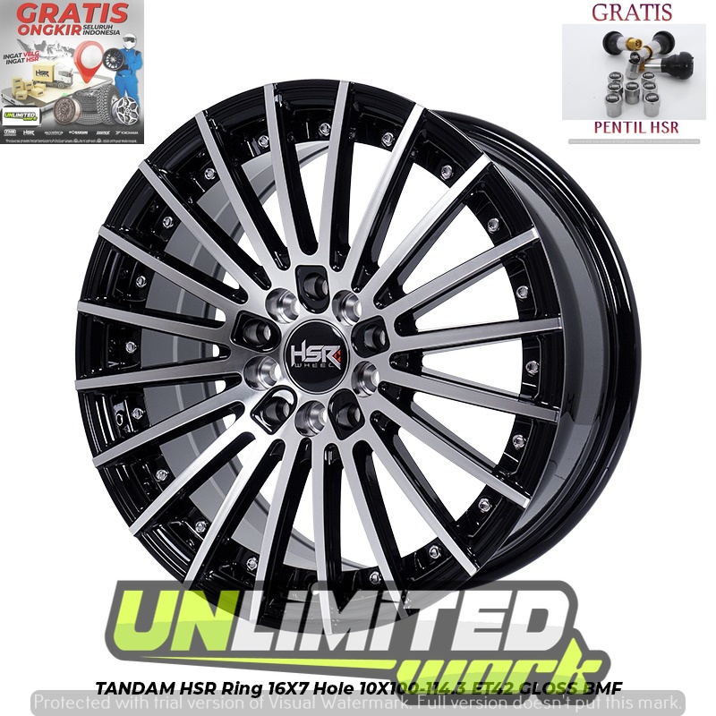 PELEK MOBIL TERMURAH HSR TANDAM R16 MOBIL GRANDMAX ERTIGA APV LANCER SERENA VOXY RING 16