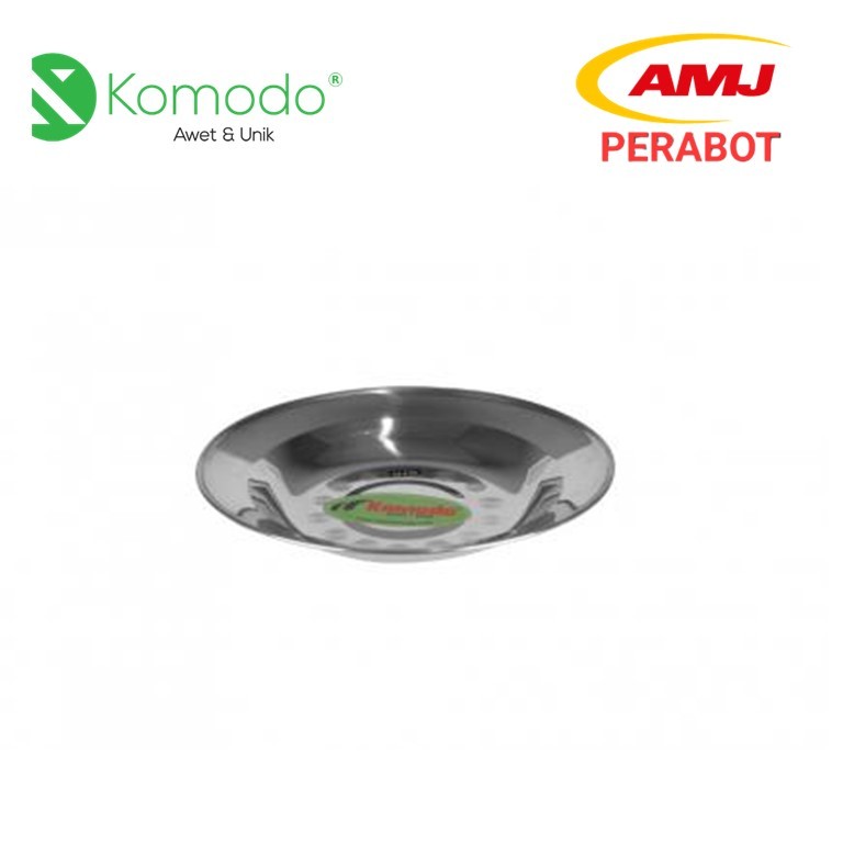 KOMODO Piring Stainless Piring Makan Super 22 CM