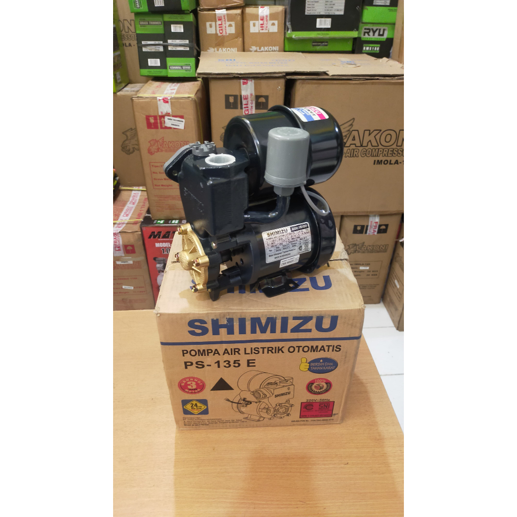 SHIMIZU PS135E Mesin Pompa Air Sumur Dangkal (Jet Power Otomatis)