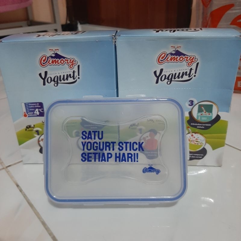 

Paket Cimory Stik 50 pcs dan kotak makan