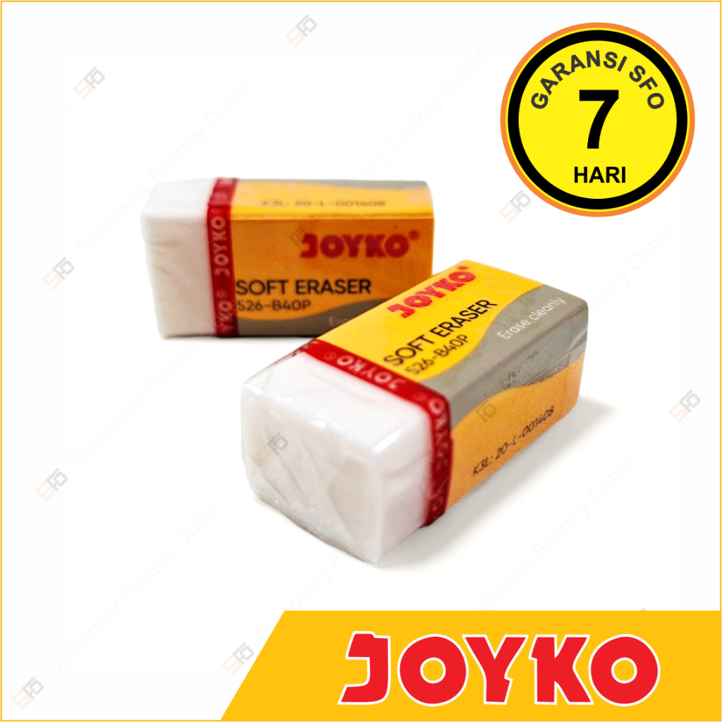 

Penghapus Joyko 526-B40P - SFO Semarang Official