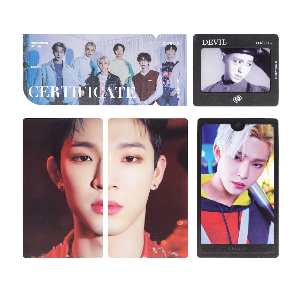 Oneus Photocard PC Leedo Hwanwoong Seoho Keonhee Xion