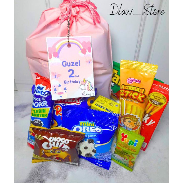 

77 Paket Snack Ulang Tahun Anak Hampers Ulang Tahun Kemasan Premium Hampers Modern