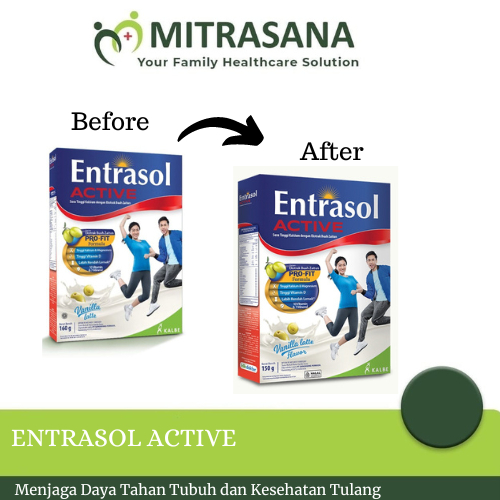 

ENTRASOL ACTIVE RASA VANILLA LATE 150 g / 340 g