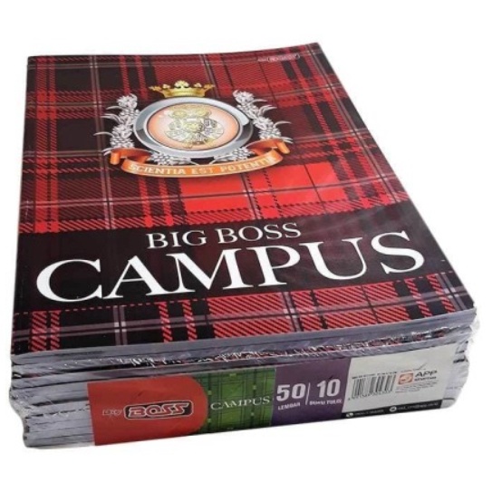

FSASH SALE BUKU TULIS CAMPUS 5 Lembar Isi 1 BUKU CAMPUS BOXY PANJANG BIG BOSS