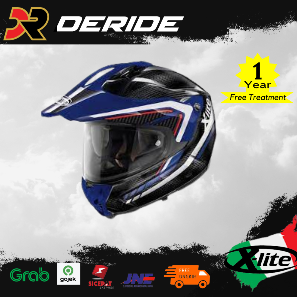 HELM XLITE X-552 ULTRA LATITUDE 017 FULL FACE SNI