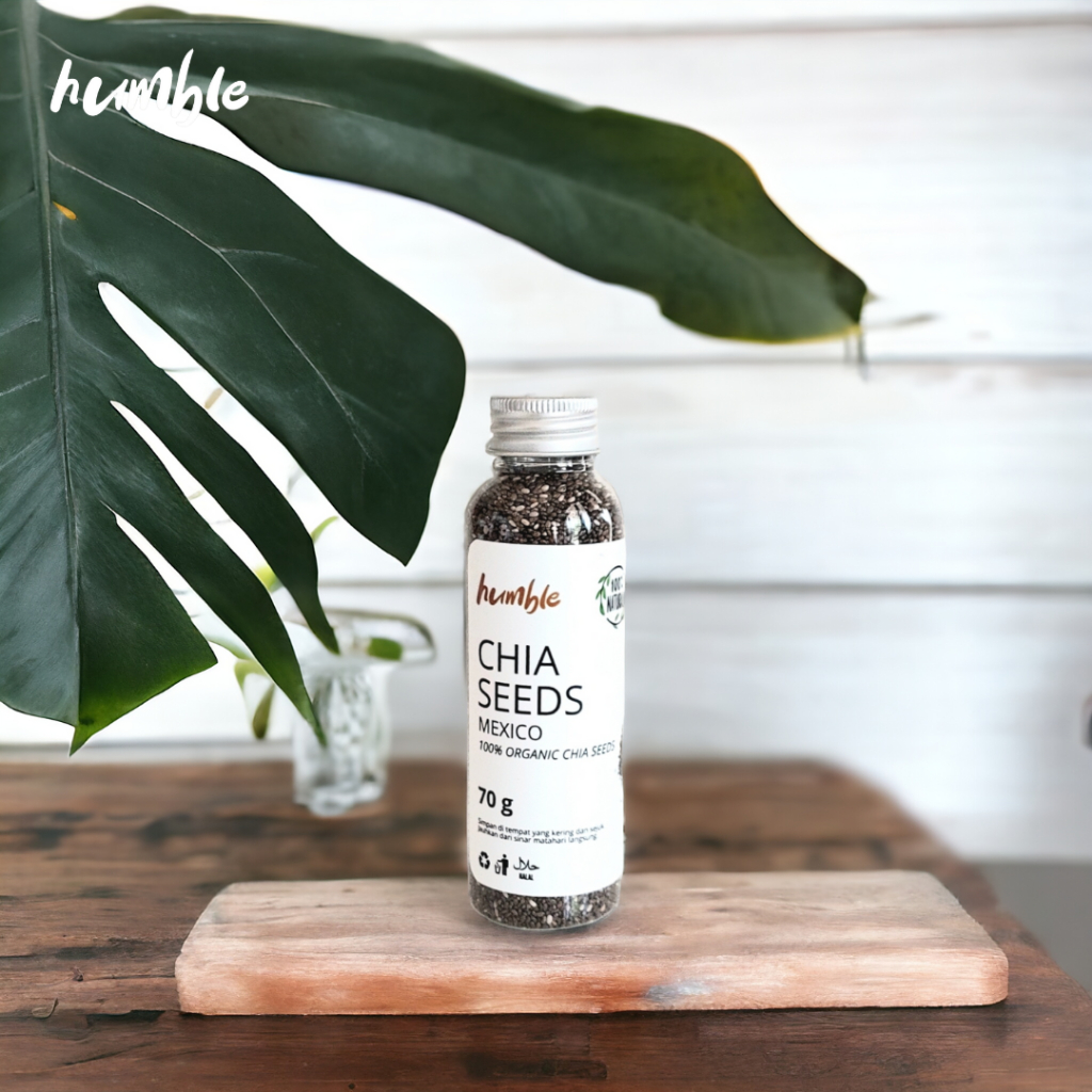 

Chia Seeds 70gr | Biji Chia Organik Premium Original Humble