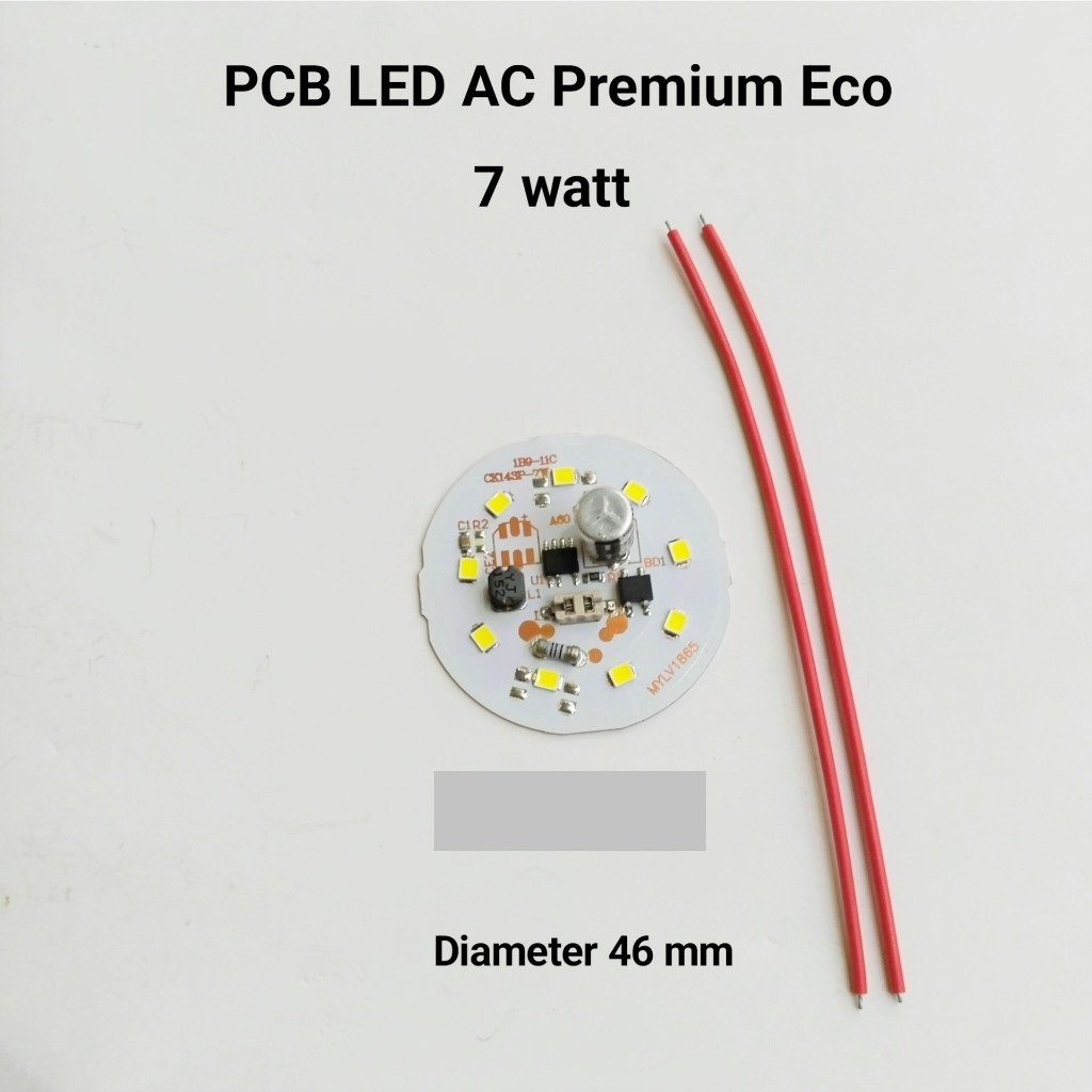 PCB LED AC Ekonomis 7W Modul Mesin Lampu LED