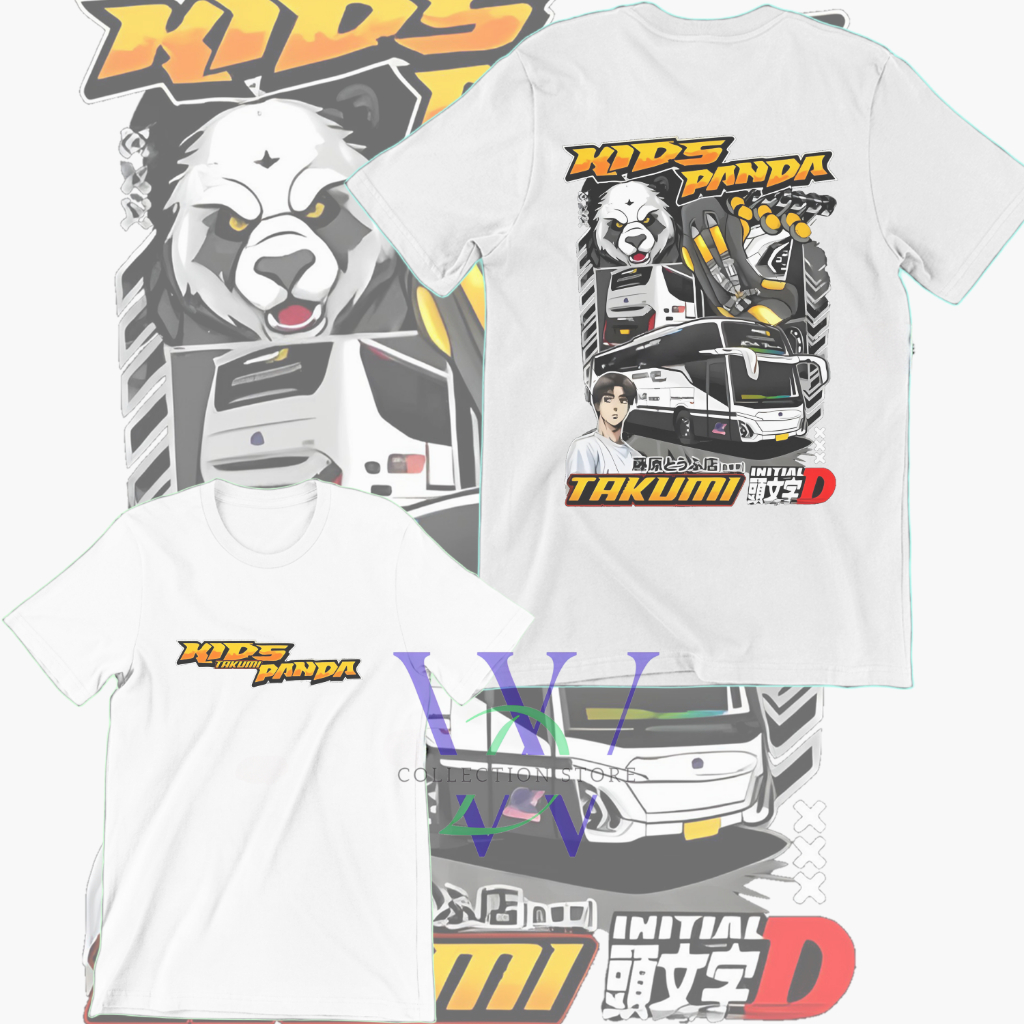 kaos anak bismania baju kaos anak bismania kids panda takumi