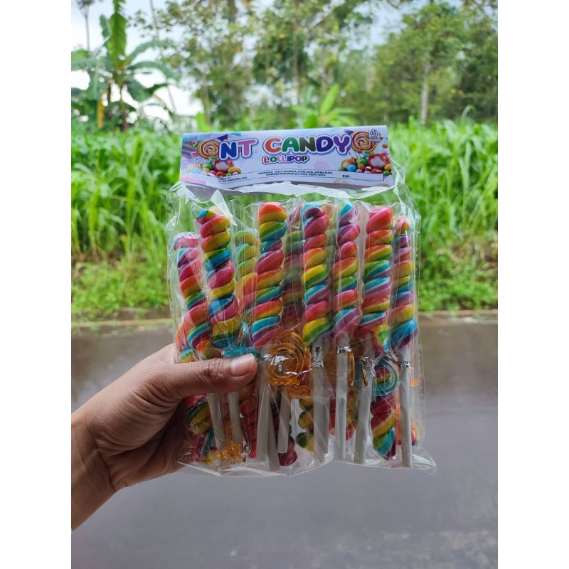 

permen spiral hadiah cincin 1 pack isi 20 pcs
