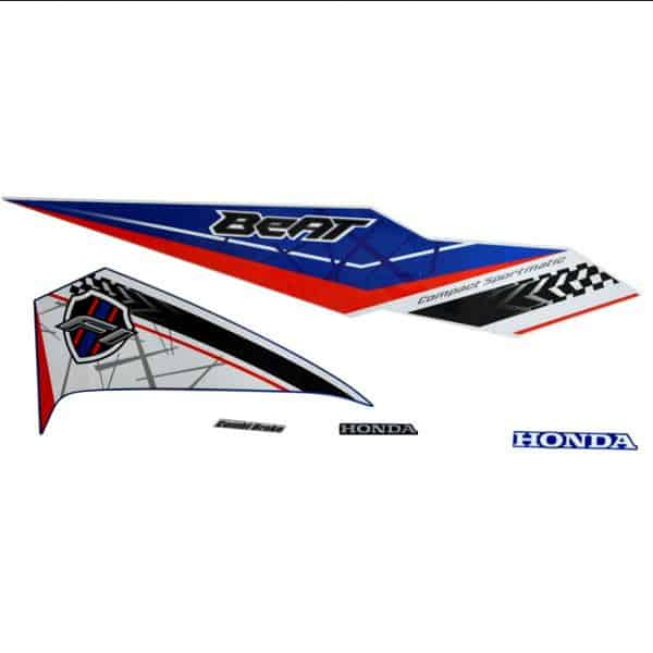 871X0K81N10ZBR Sticker Body Kanan Biru Putih (Techno Blue) – New BeAT eSP