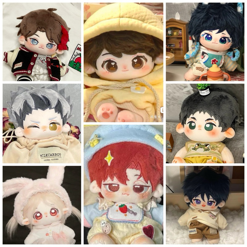 [READY | ‼️Baca Deskripsi] Doll 20cm Genshin Impact  | Haikyuu | Anime | Vtuber | Nijisanji | Tendou