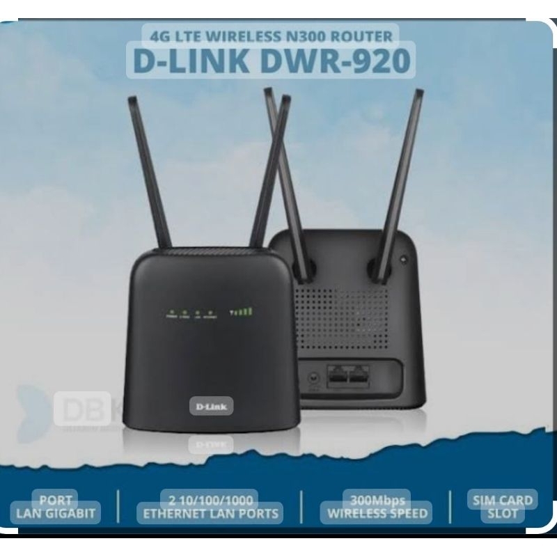 Router wifi D-Link Dwr 920