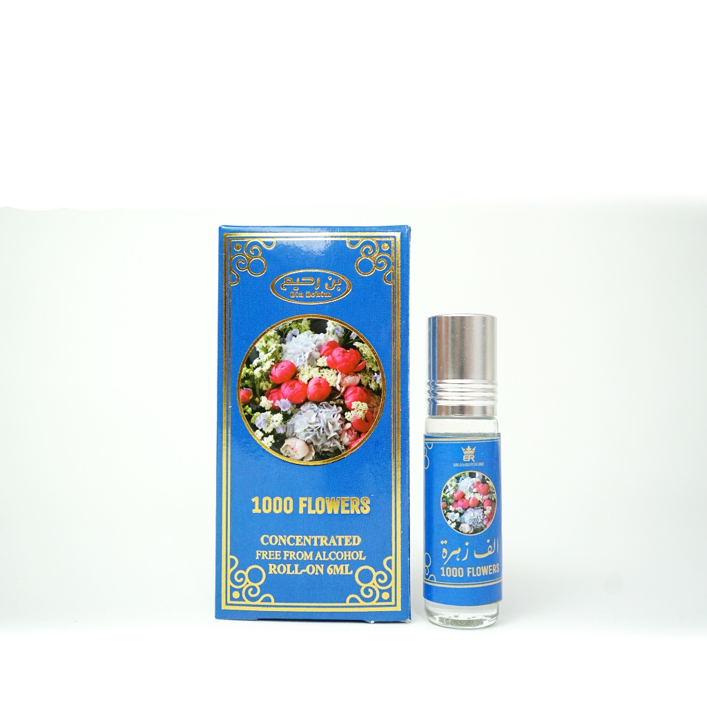 PARFUM 1000 BUNGA | Parfume Bin Rohib - Parfum Roll On Non Alk0hol 6 ML