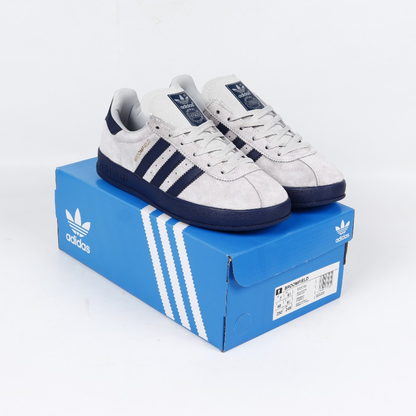 (SLPRDS) Sepatu Sneakers Adidas Broomfield Grey Navy