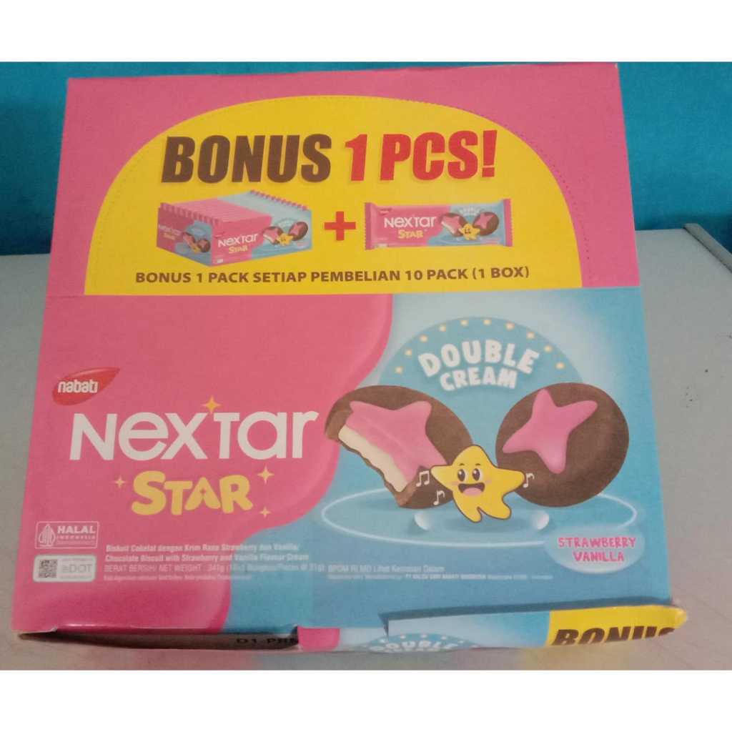 

Nextar Nastar Rasa Stawberry Jam 374gr -1 BOX