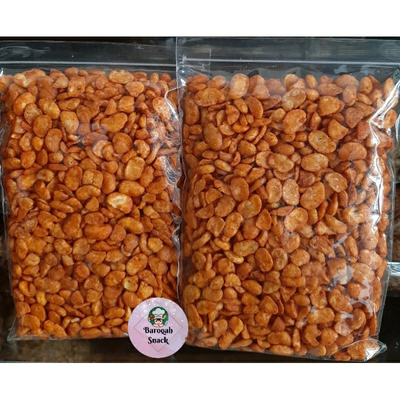 

KACANG KORO KUPAS/ MERSY ASIN DAN BALADO 1/2KG(500GR)