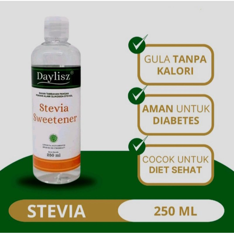 

Stevia Sweetener 250ml Bahan Pemanis Alami