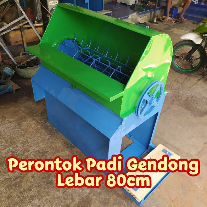 Mesin Perontok Padi Lebar 80cm Aritan Panjang Tanpa Mesin