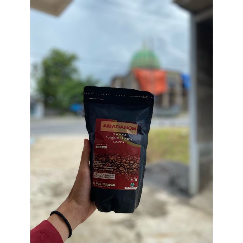 

Kopi Bubuk Robusta Murni Dampit 250g