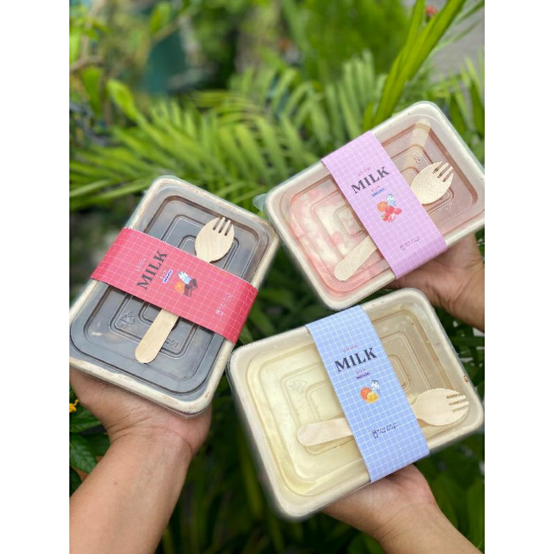 

(PO sehari) snow milky bun ala bangkok instant