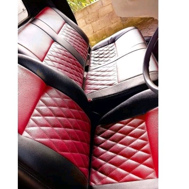 Sarung jok mobil L300 pick up model varasi wajik