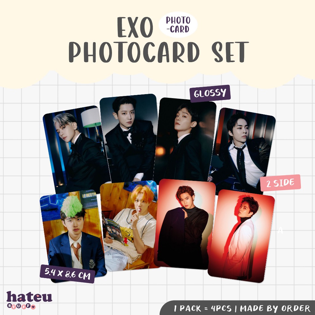 [Set] EXO Unofficial Photocard DFTF, EXIST