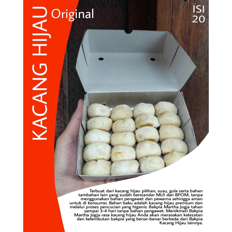 

Bakpia Rasa Kacang Hijau