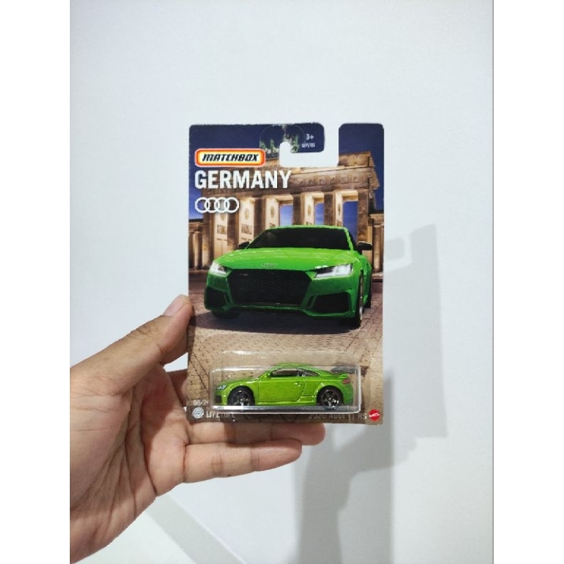 Matchbox Germany Audi TT RS Hijau