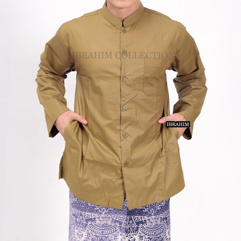 BAJU KOKO HAIBAH MODEL AMMU / BAJU KOKO SAKU SAMPING / KOKO HAIBAH SAKU SAMPING