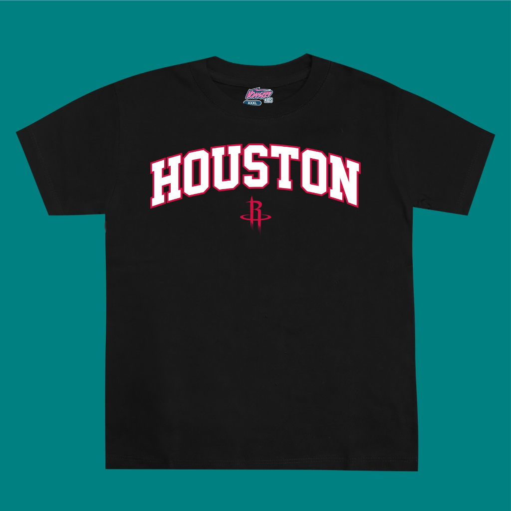 KAOS ANAK PREMIUM - NBA HOUSTON ROCKET SPORT BASKETBALL KAOS TSHIRT ANAK UNISEX LAKI-LAKI PEREMPUAN 