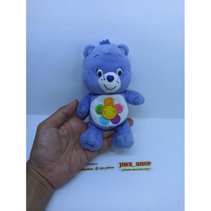 boneka care bears carebear original purple rainbow brand coret minus