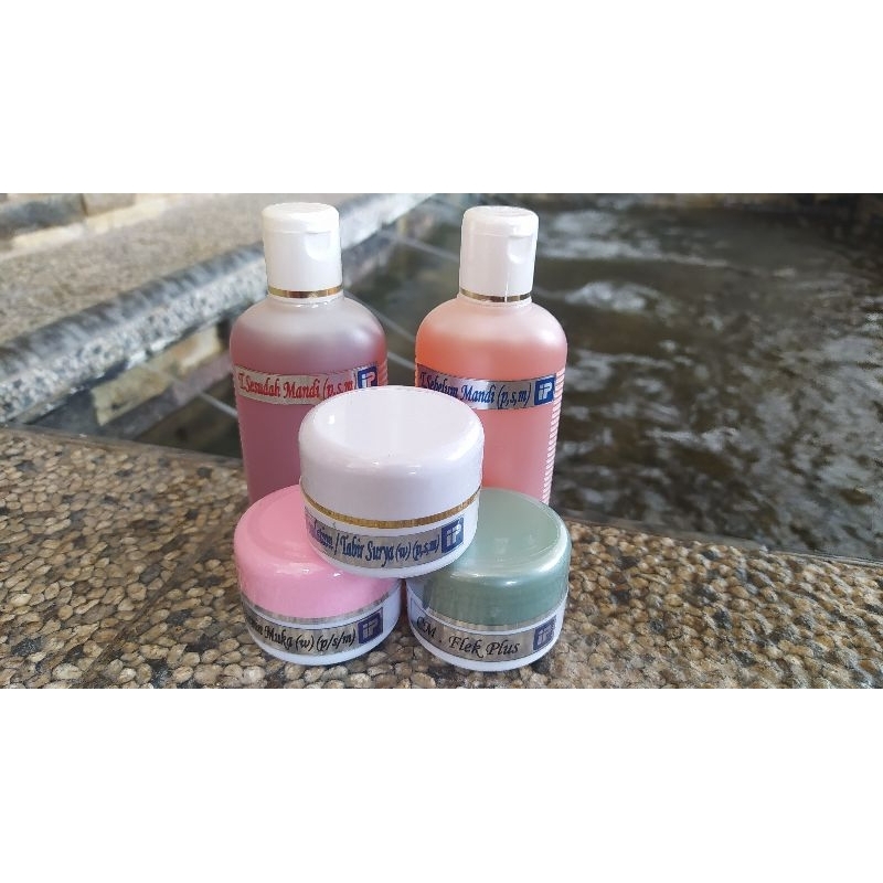PAKET FLEK PLUS IP BOTOL PUTIH IP SKINCARE IPUNG ORIGINAL IPCOSMETICSCENTER CREAM WAJAH MEMUTIHKAN